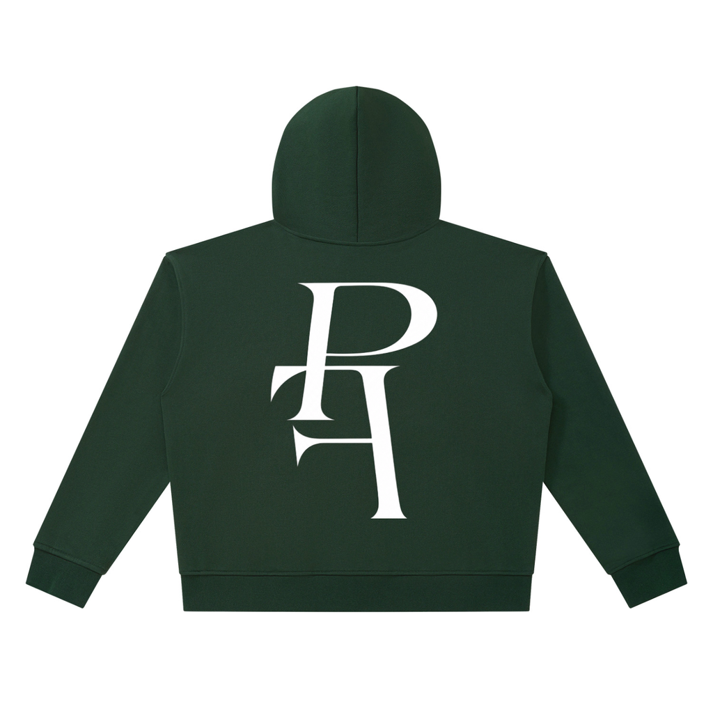Zip Boxy Hoodie