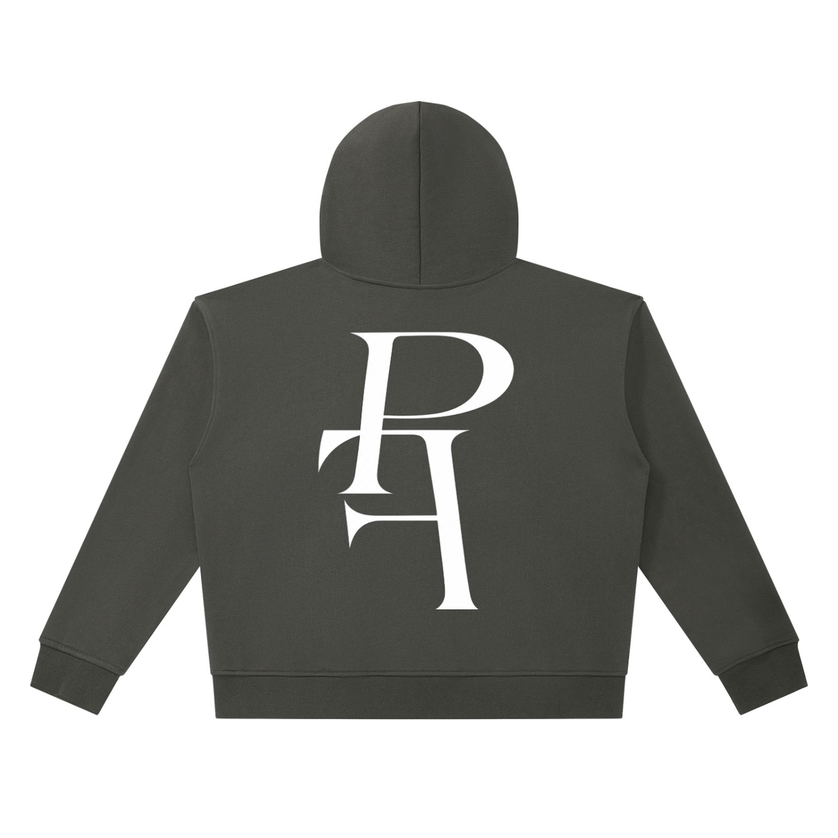 Zip Boxy Hoodie