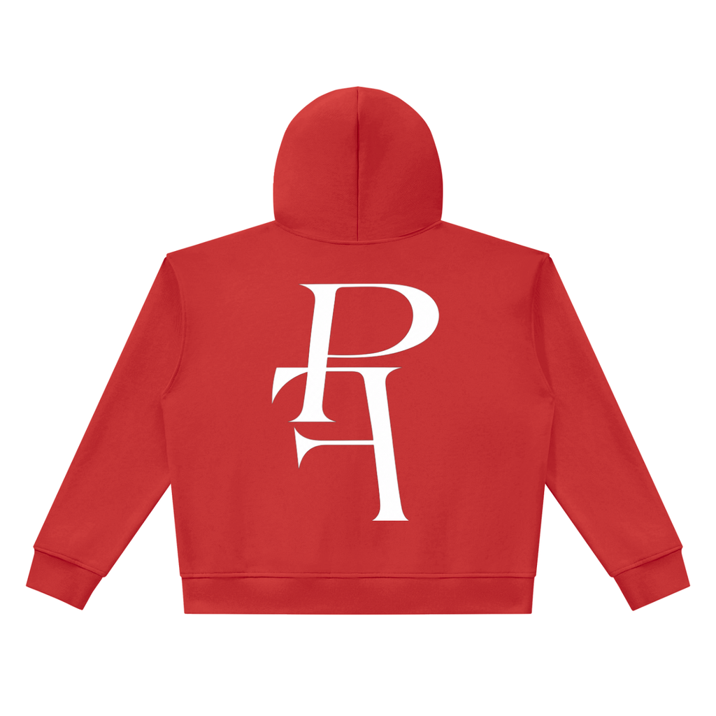 Zip Boxy Hoodie