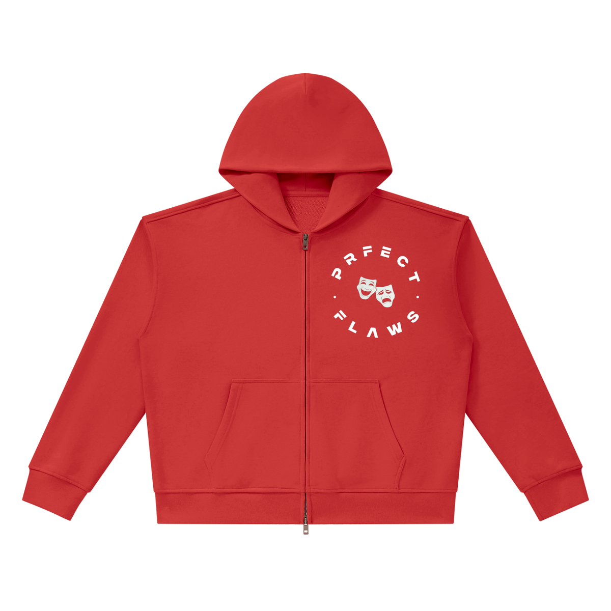 Zip Boxy Hoodie