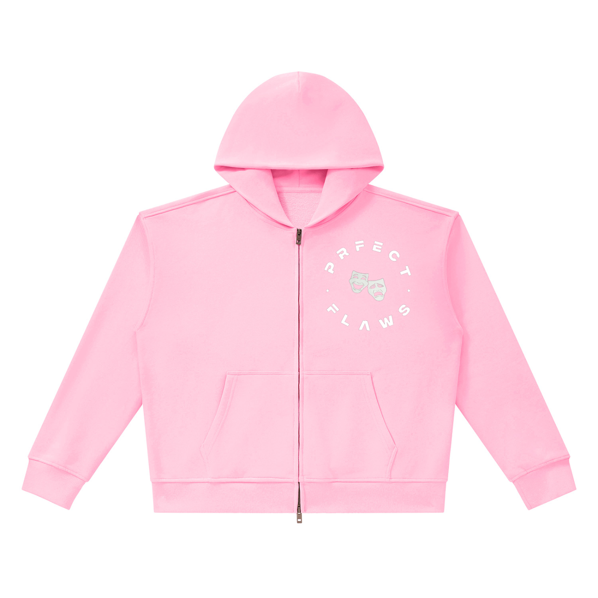 Zip Boxy Hoodie